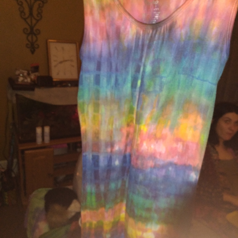 Tye Dye tanks and tops